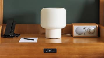 Premium bedding, minibar, in-room safe, desk