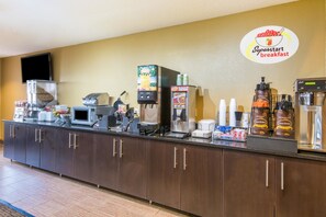 Free daily continental breakfast