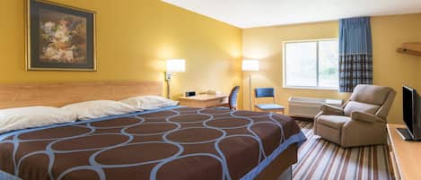In-room safe, desk, blackout curtains, free cots/infant beds