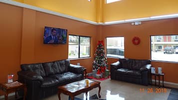 Sitteområde i lobbyen