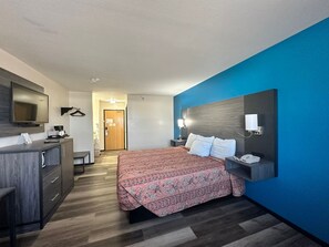 Standard-huone, 1 suuri parisänky | Oleskelualue | LED-televisio