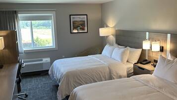 Room, 2 Queen Beds, Non Smoking | Tempur-Pedic beds, desk, blackout drapes, free WiFi