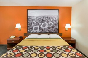 Quarto standard, 1 cama King | Escrivaninha, cortinas blackout, Wi-Fi de cortesia, roupa de cama