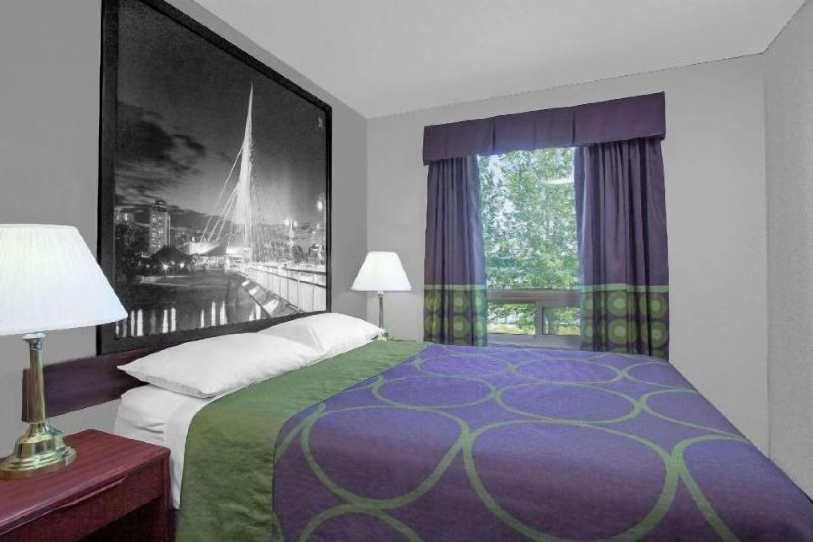 Desk, blackout curtains, iron/ironing board, rollaway beds