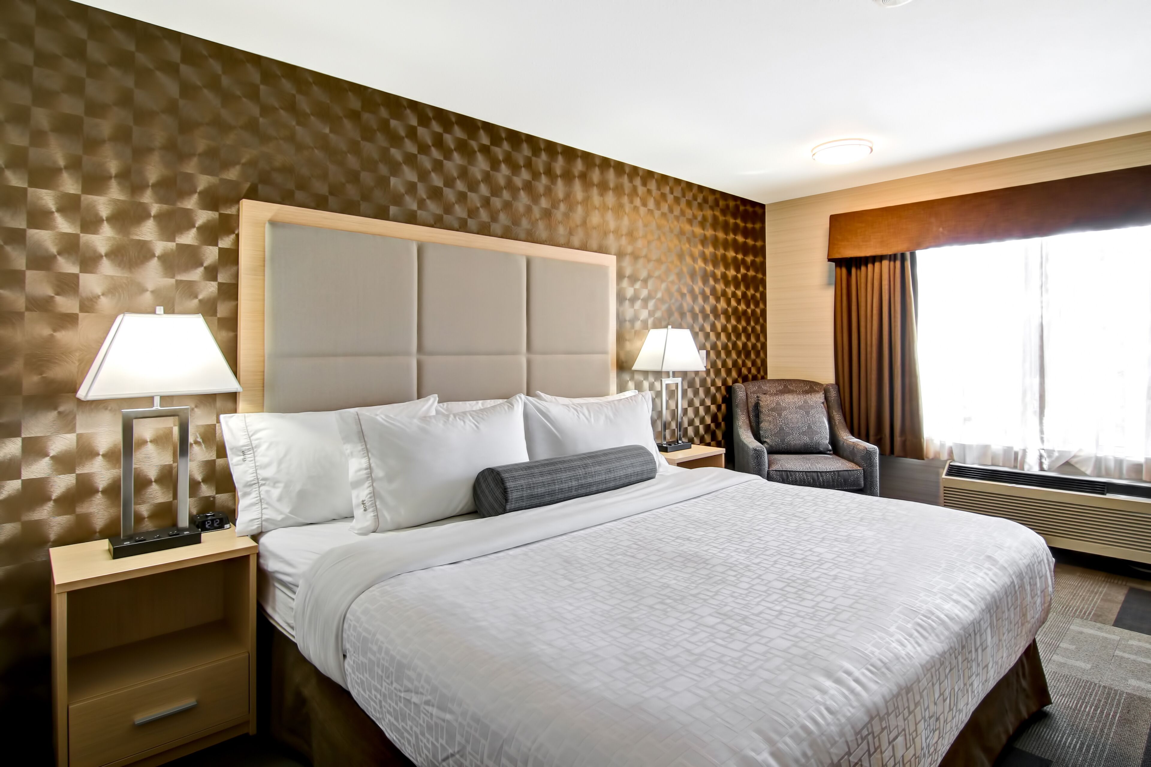 desk, laptop workspace, blackout curtains, soundproofing