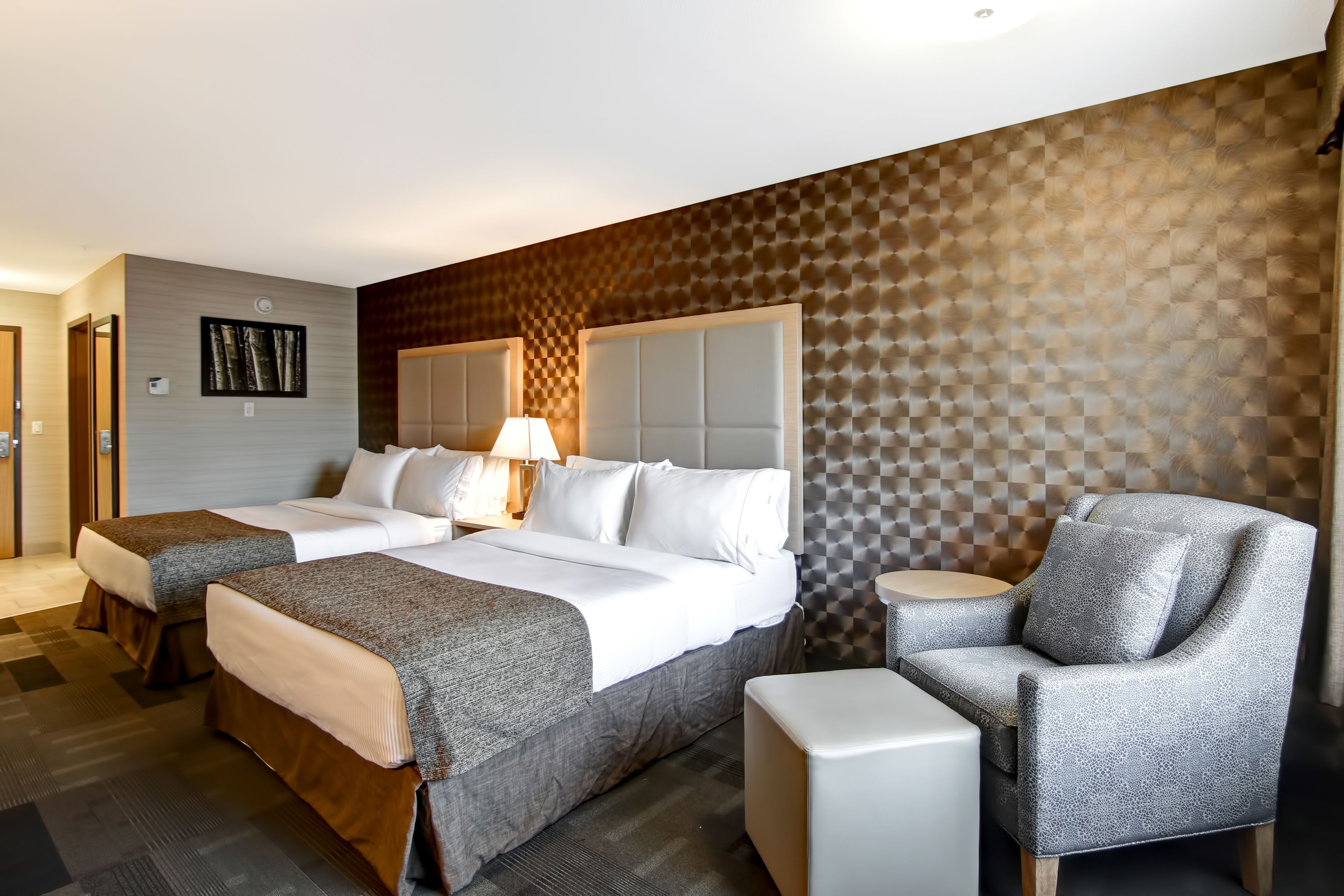 standard room, 2 queen beds, non smoking | desk, laptop workspace, blackout curtains, soundproofing