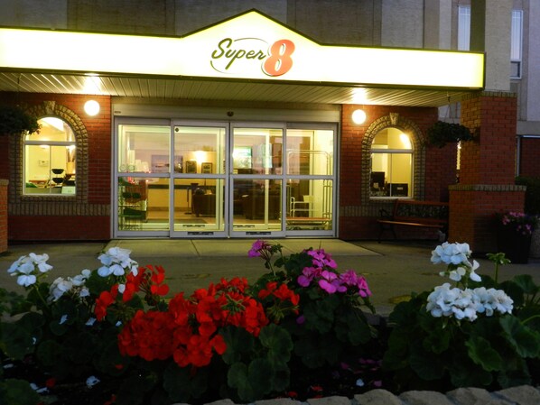 Front of property - evening/night