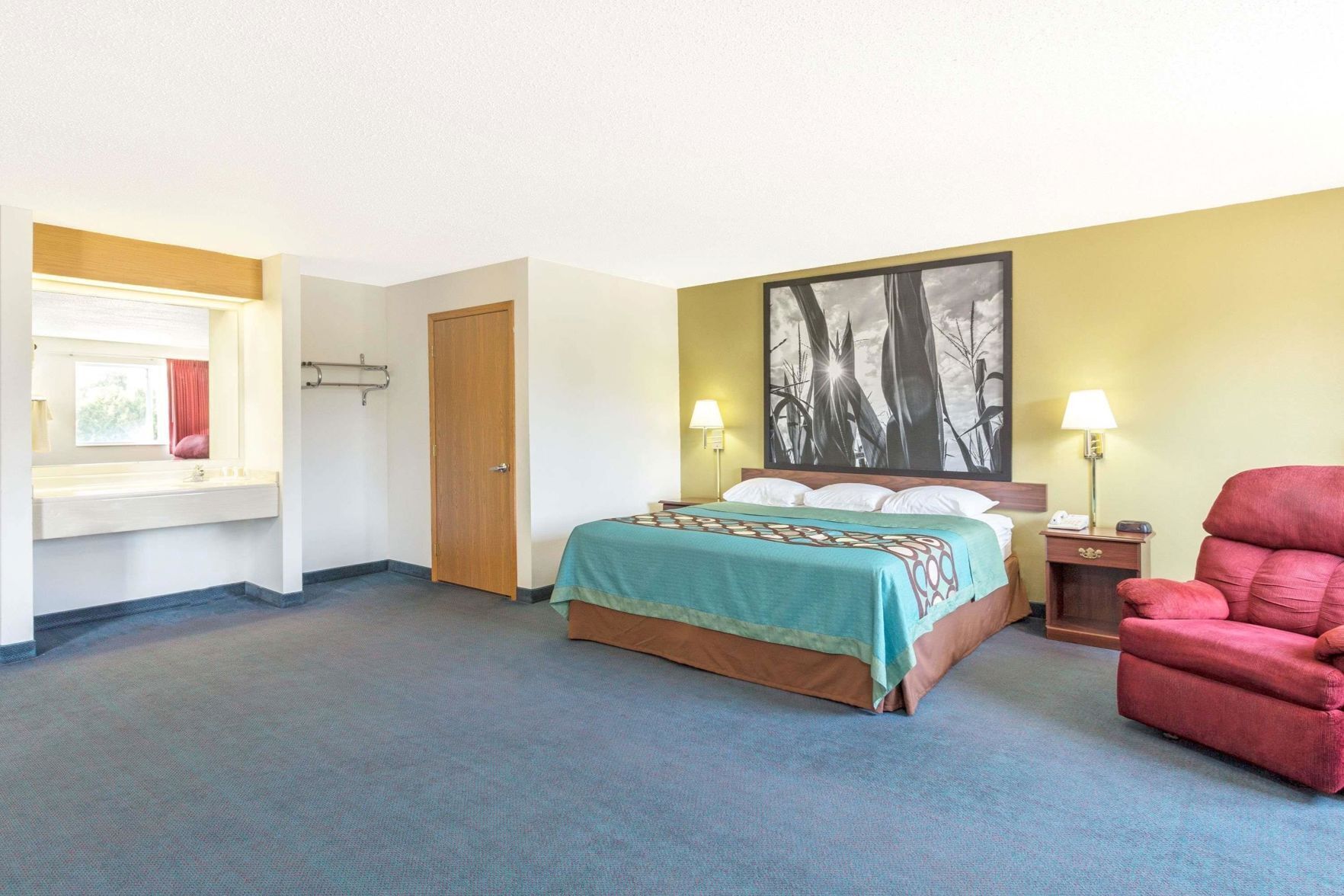 Individually decorated, individually furnished, blackout drapes