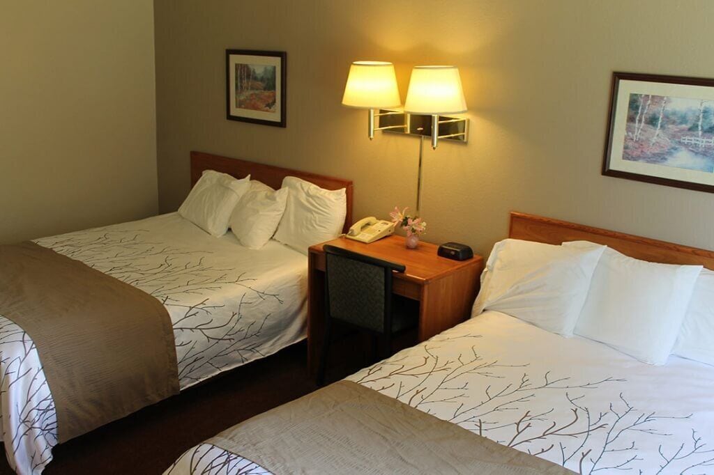 standard double room, 2 queen beds | free wifi, bed sheets