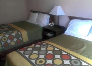 Desk, laptop workspace, free cribs/infant beds, rollaway beds