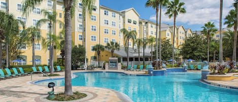 Studio, Multiple Beds, Non Smoking, Pool View (Full Kitchen) | Pool