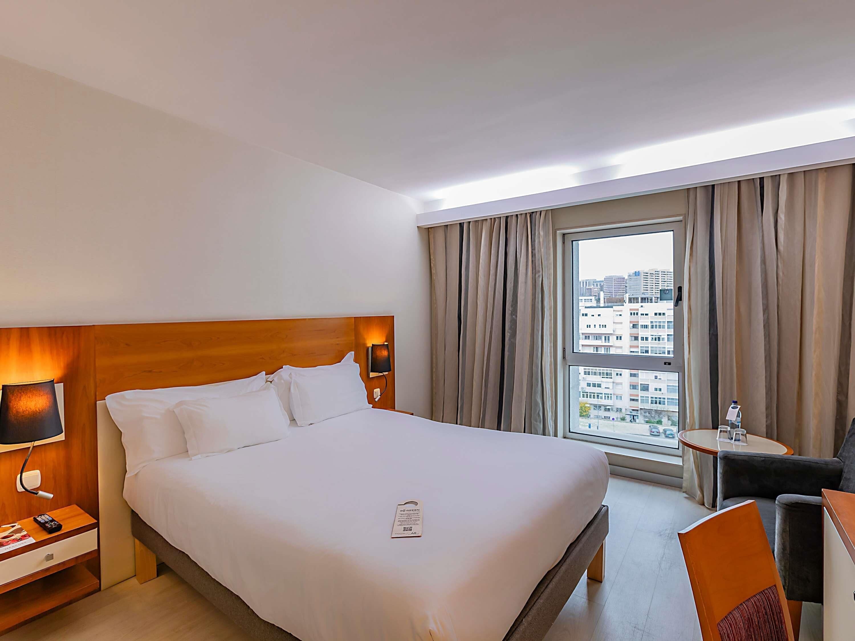 In-room safe, desk, laptop workspace, blackout curtains