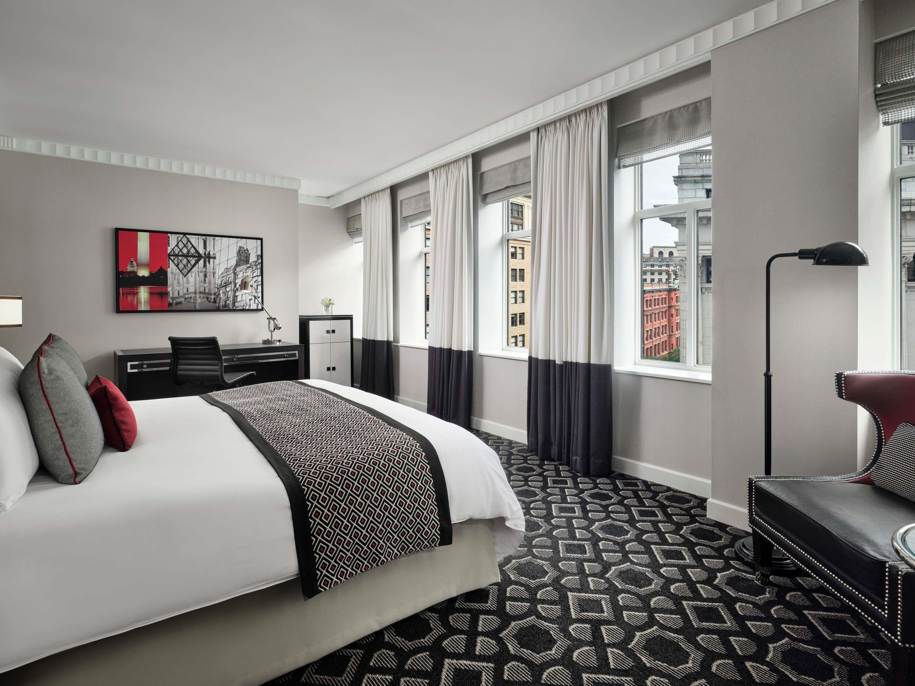 Premium bedding, down comforters, pillowtop beds, minibar