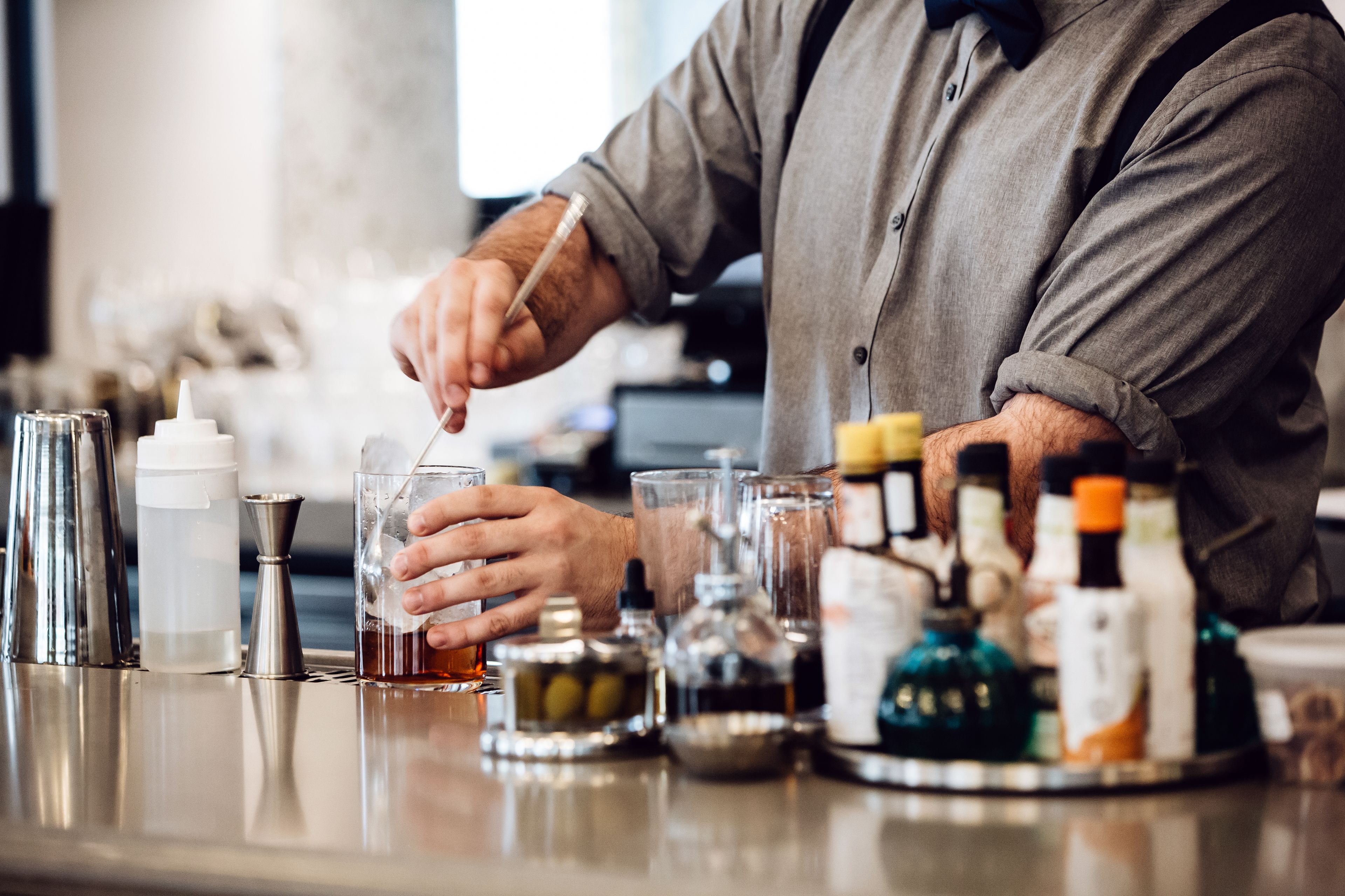 Bar (på overnatningsstedet)