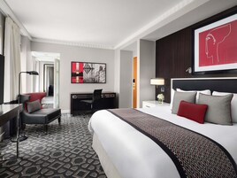 Premium bedding, down duvets, pillow-top beds, minibar