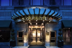 Front of property – evening/night