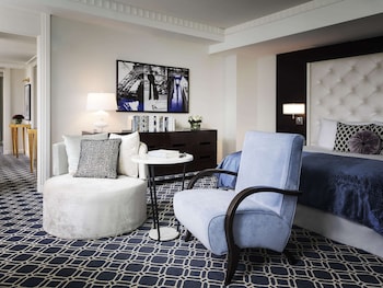 Premium bedding, down comforters, pillowtop beds, minibar at Sofitel Washington DC Lafayette Square