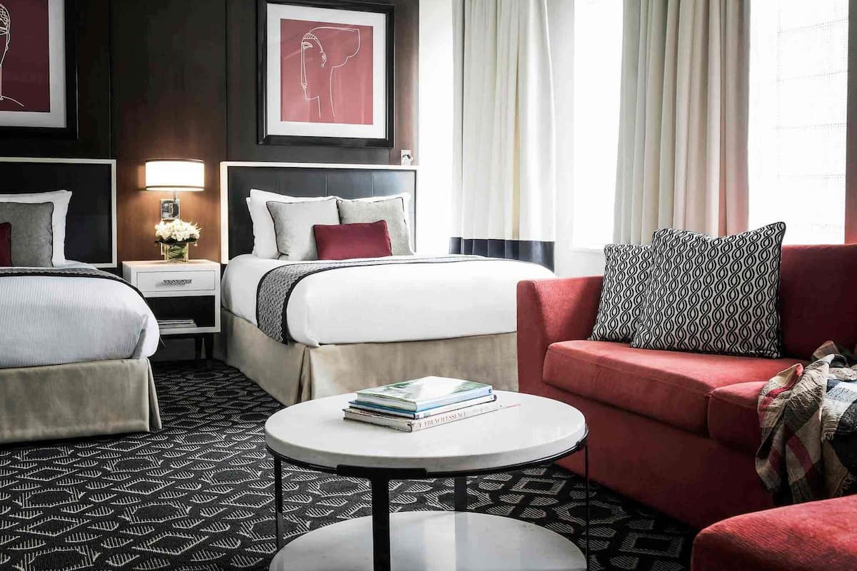 Luxury-Doppelzimmer, Mehrere Betten, Stadtblick