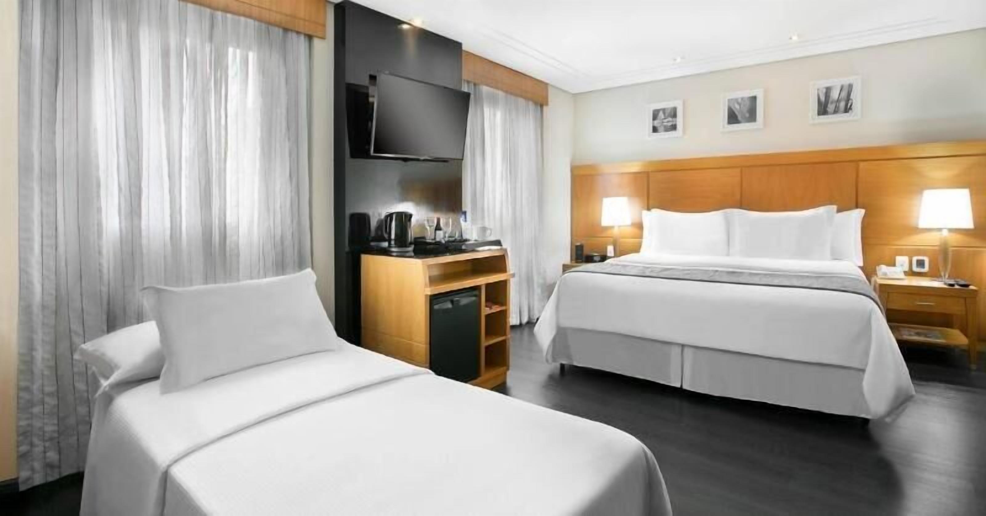 Premium bedding, free WiFi, bed sheets