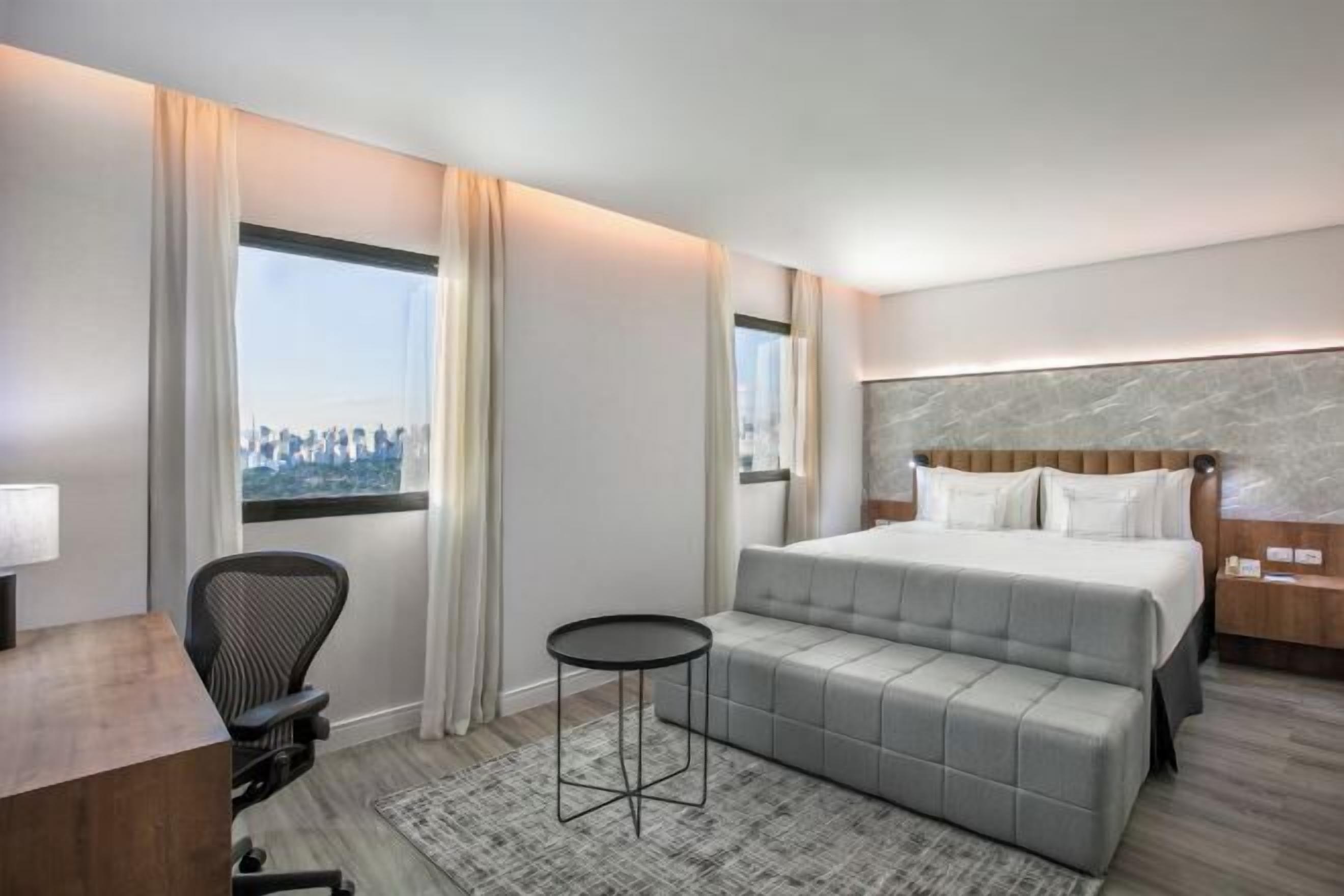 Premium bedding, free WiFi, bed sheets