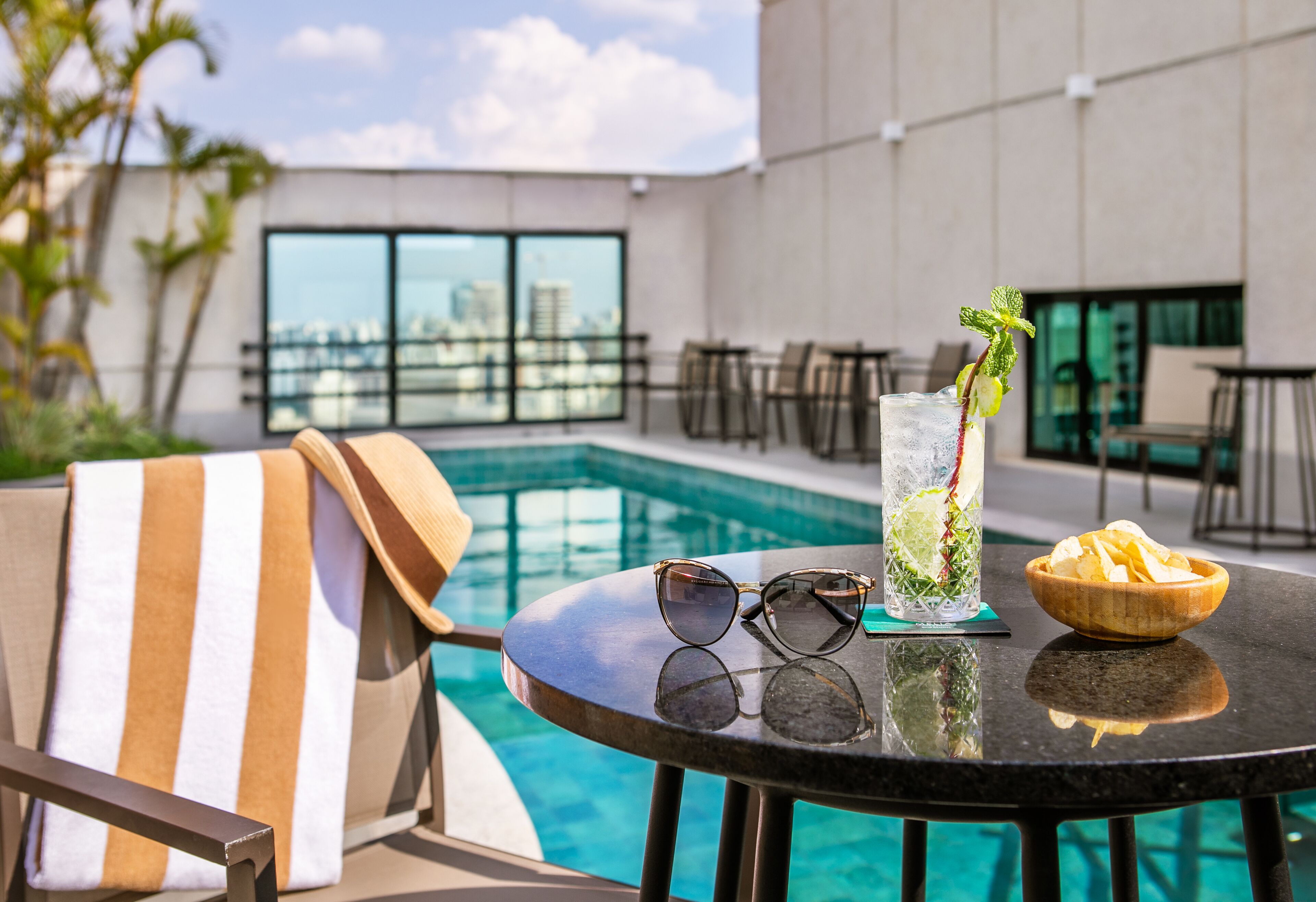 Outdoor pool, open 8:00 AM to 5:00 PM, sun loungers