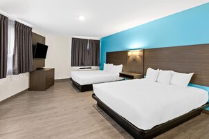 办公桌、笔记本电脑工作区、熨斗/熨板、免费 WiFi