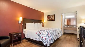 Caja de seguridad en la habitación y escritorio