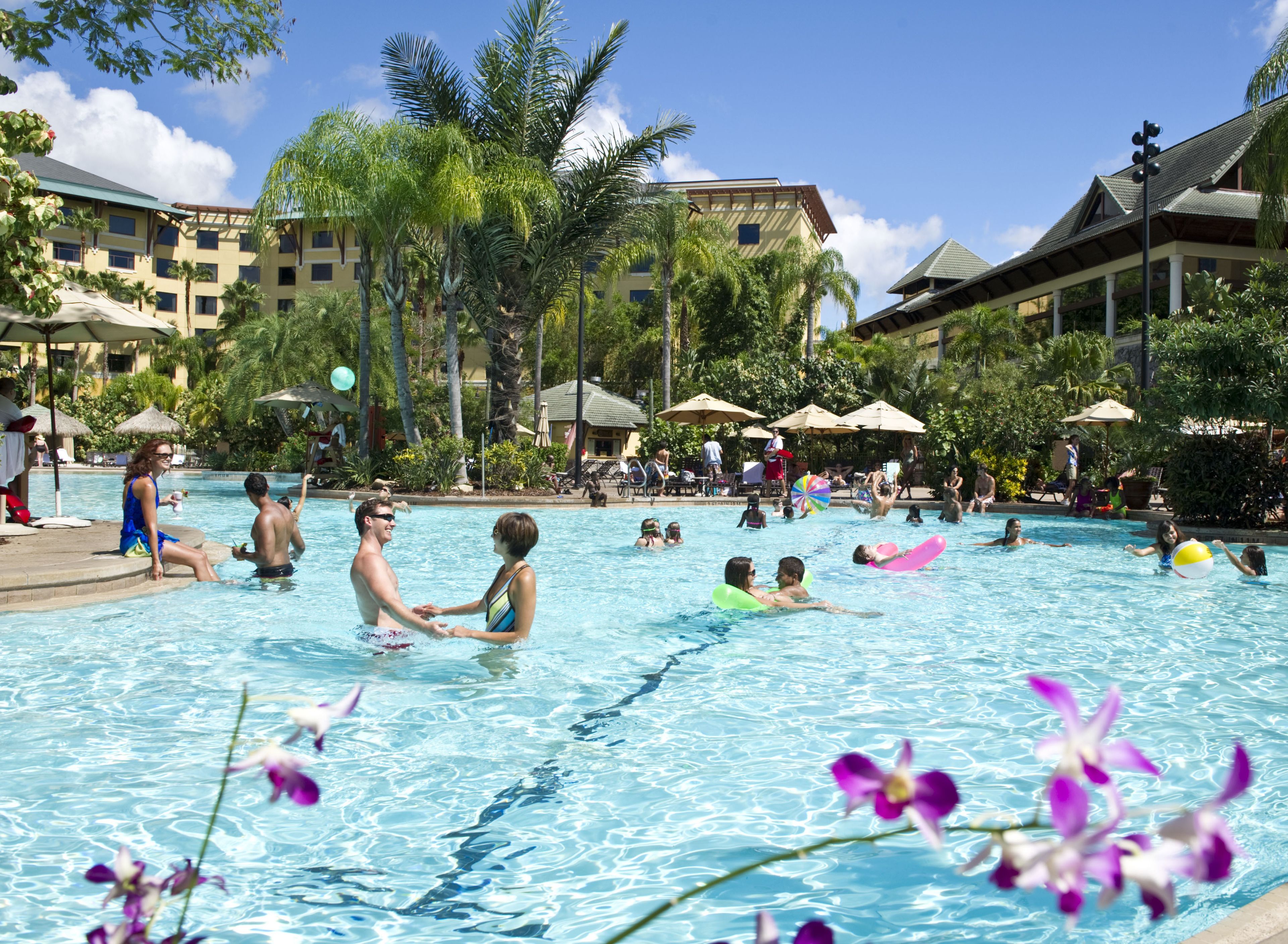 Outdoor pool, open 9:00 AM to 10:00 PM, cabanas (surcharge)