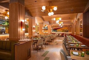 Lunch, dinner, brunch served; Mediterranean cuisine