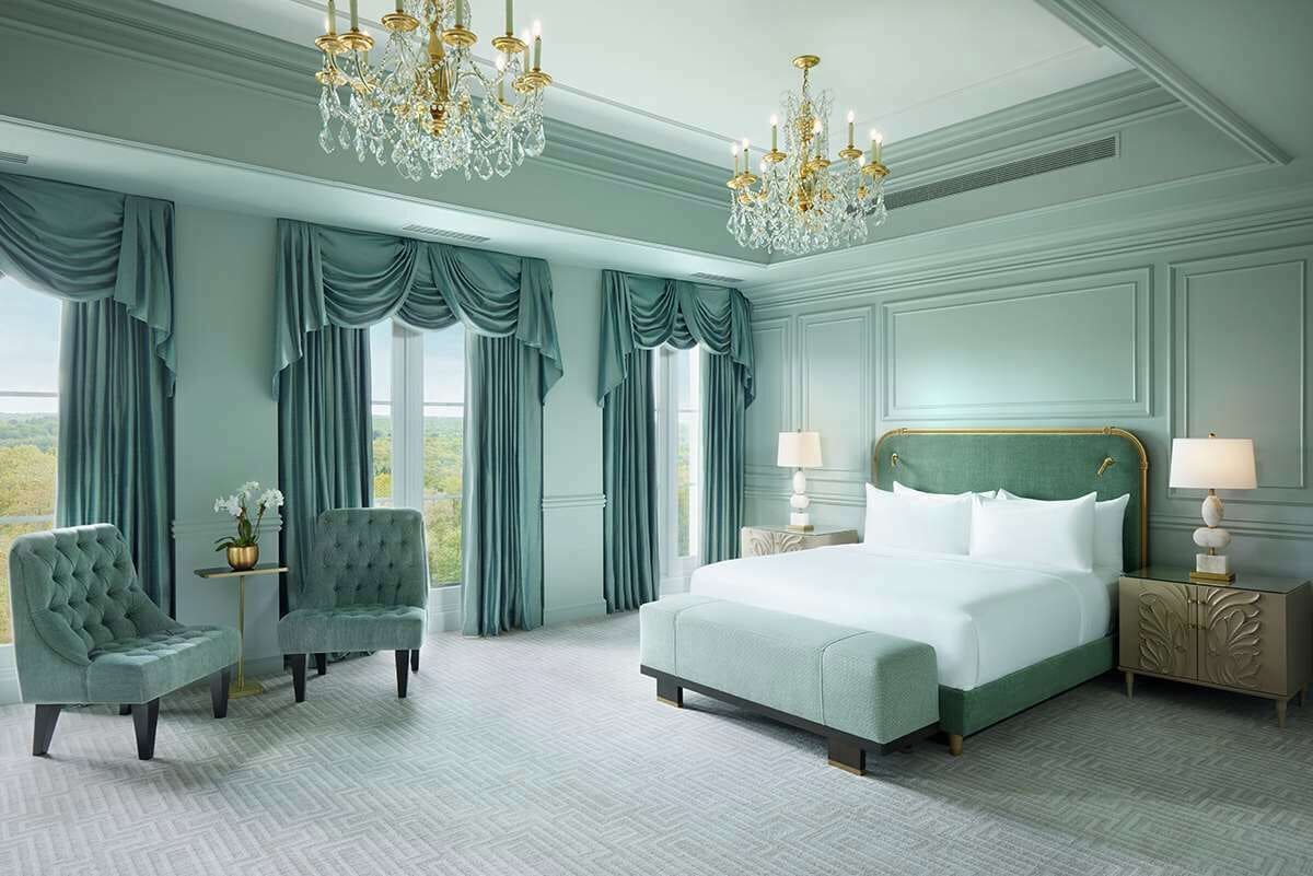 The Chateau Junior King Suite | Premium bedding, down comforters, minibar, in-room safe