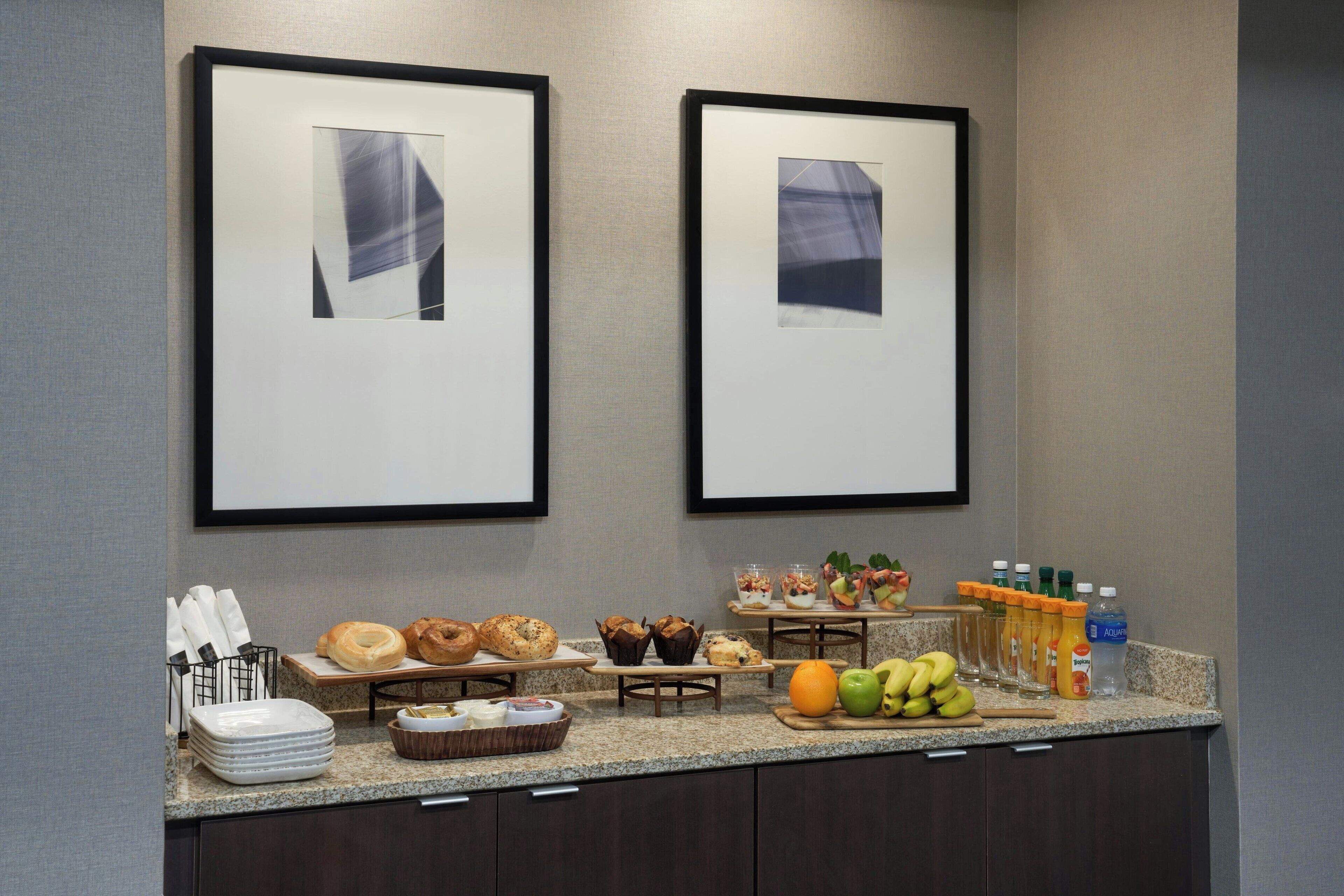 Cooked-to-order breakfast for a fee