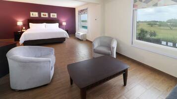 Junior Suite, 1 King Bed | Down comforters, minibar, in-room safe, desk