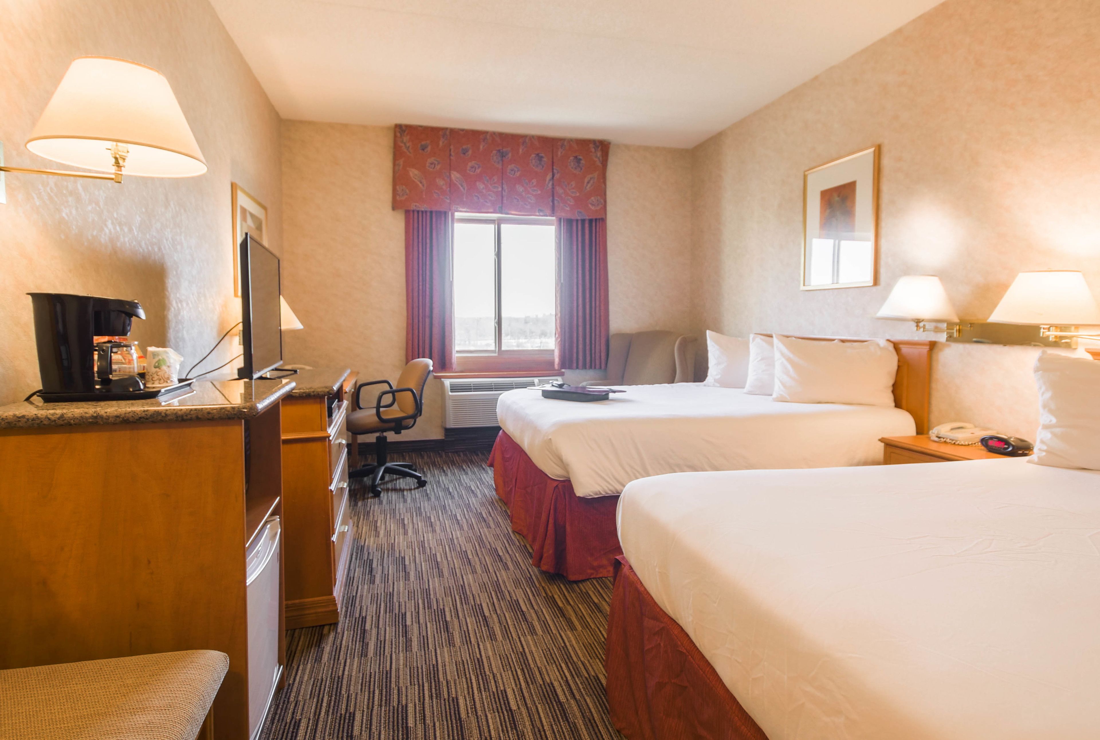 standard room, 2 queen beds | desk, iron/ironing board, free wifi, bed sheets