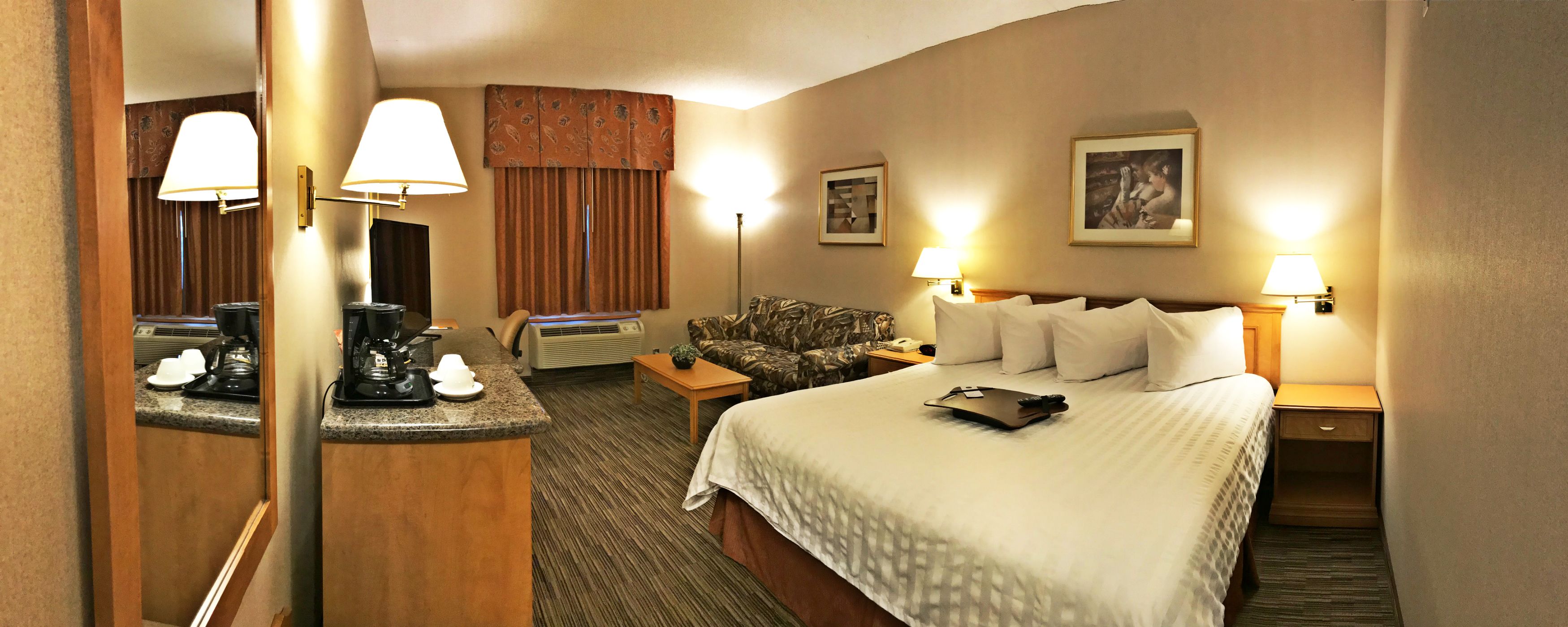 study room, 1 king bed | desk, iron/ironing board, free wifi, bed sheets