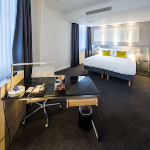 In-room safe, desk, iron/ironing board, rollaway beds