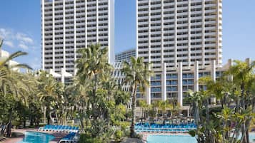 Majoituspaikan julkisivu