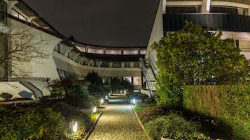 Vue depuis lâhĂ©bergement