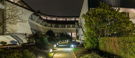 Blick von der Unterkunft