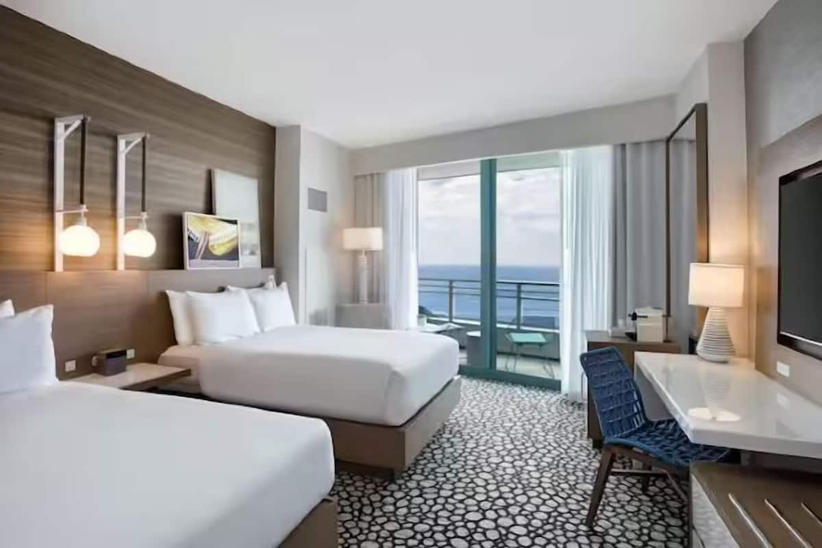 Premium bedding, pillow-top beds, in-room safe, iron/ironing board