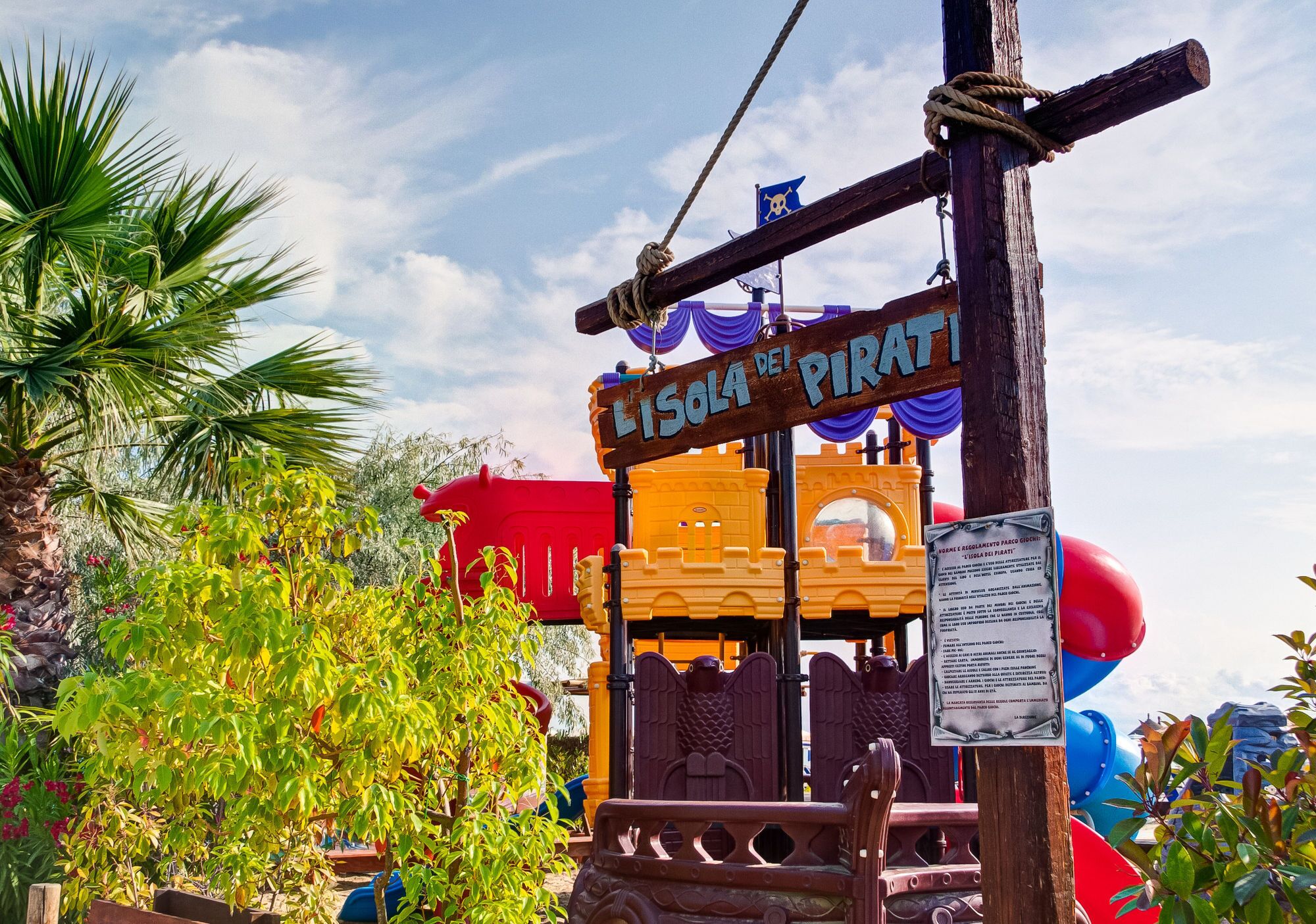 Enceinte de l’hébergement