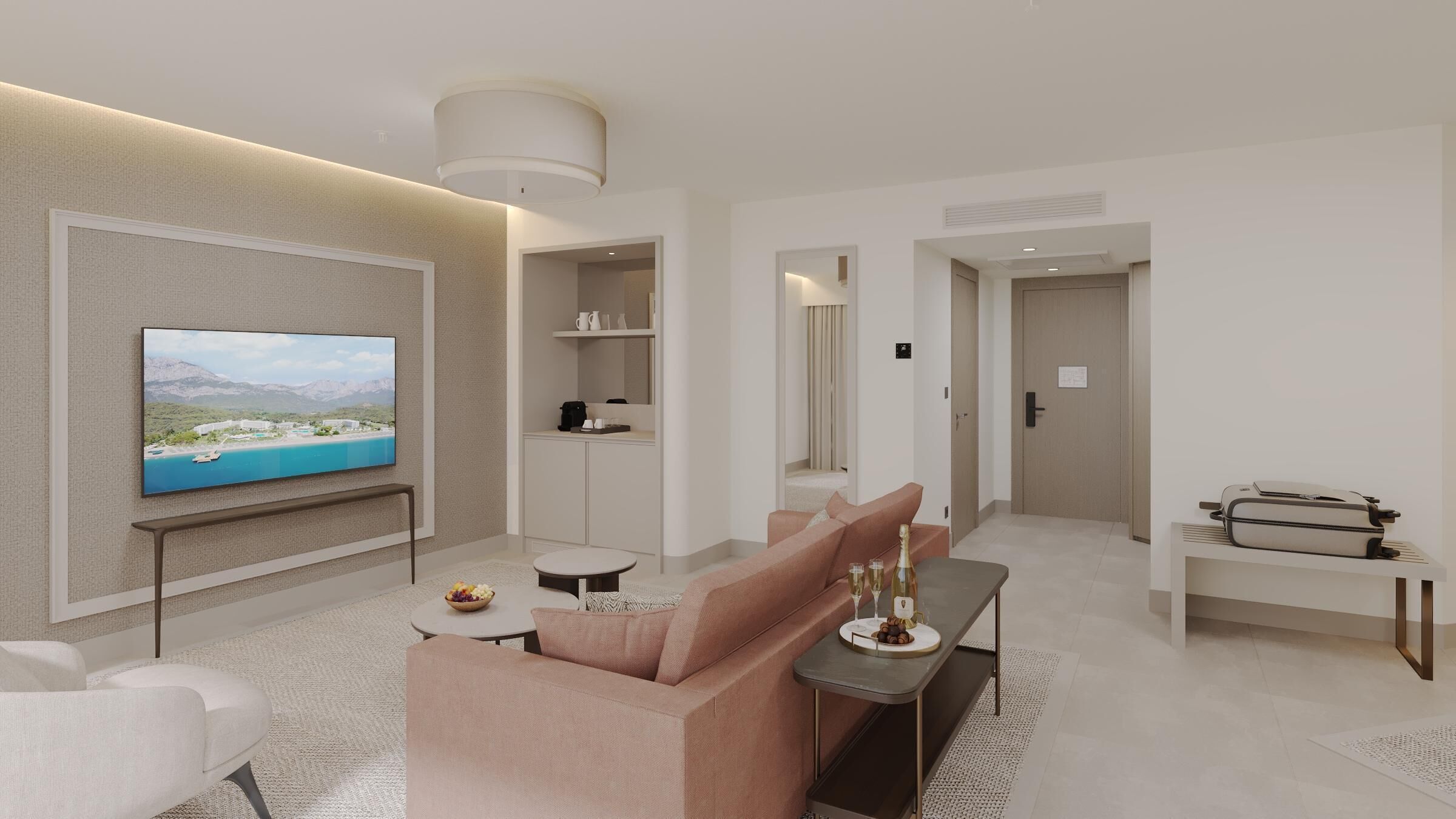 Hochwertige Bettwaren, kostenlose Minibar, Zimmersafe