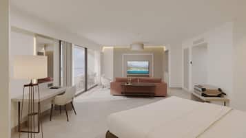 Grand Family Room | Ropa de cama de alta calidad y minibar con artículos gratuitos
