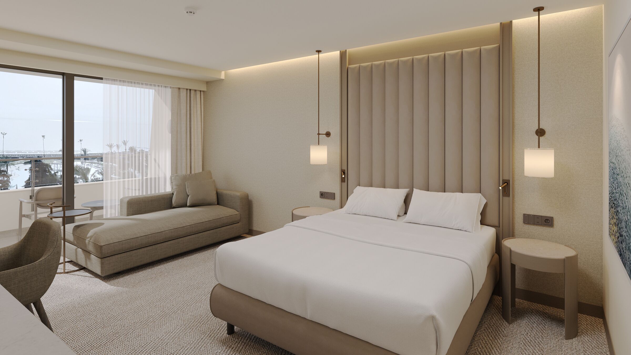 Literie de qualité supérieure, articles gratuits dans le mini-bar