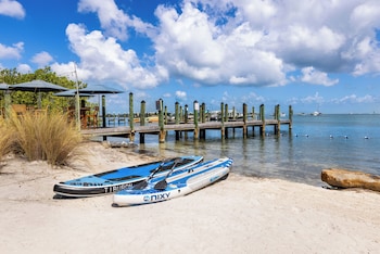 Surfing/boogie boarding at Hyatt Vacation Club at Beach House, Key West