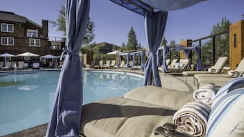 2 outdoor pools, cabanas (surcharge), sun loungers