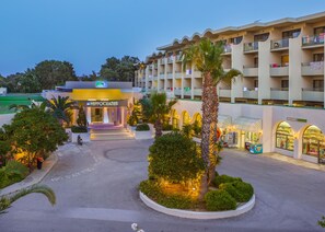 Front of property – evening/night