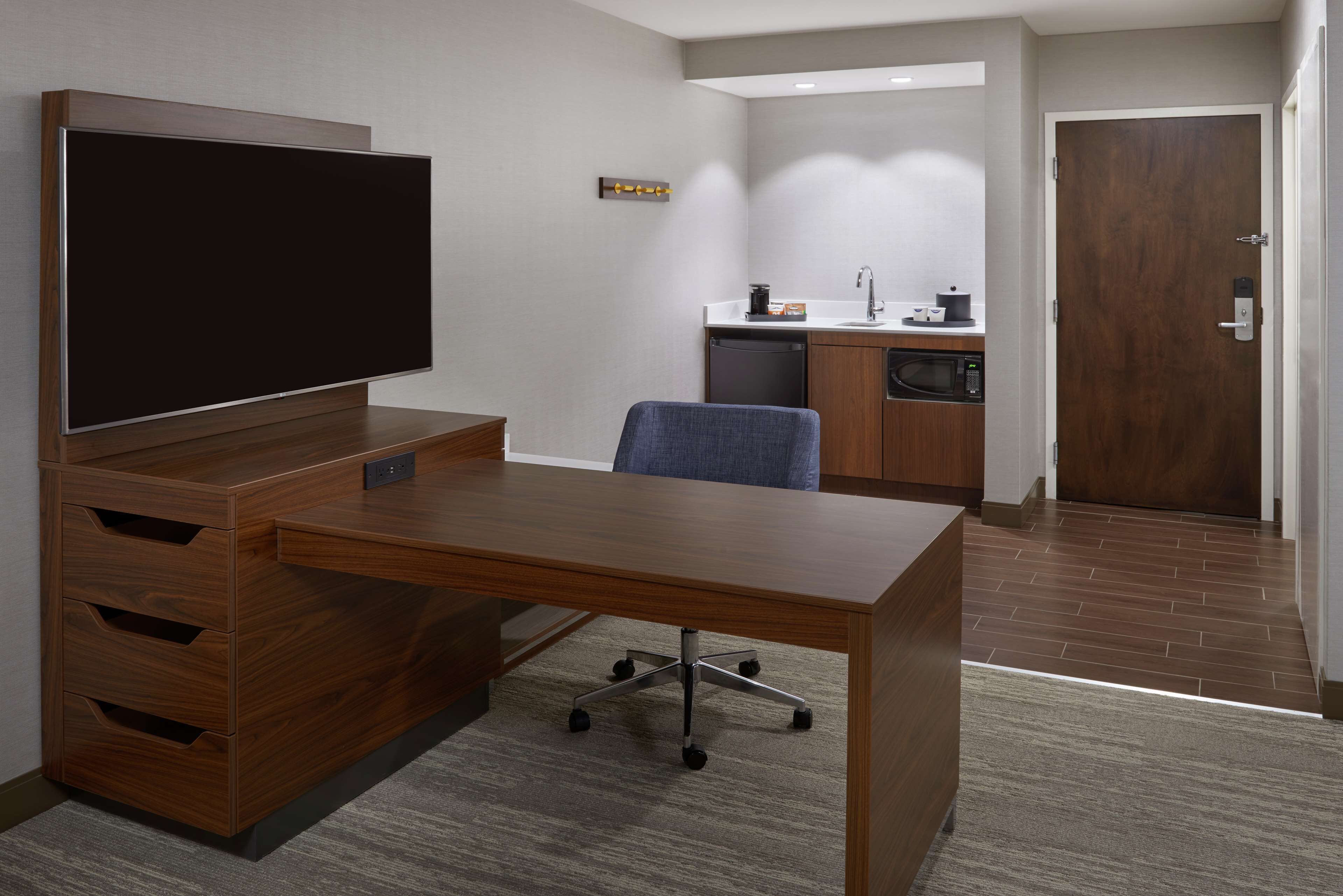 premium bedding, in-room safe, desk, blackout curtains