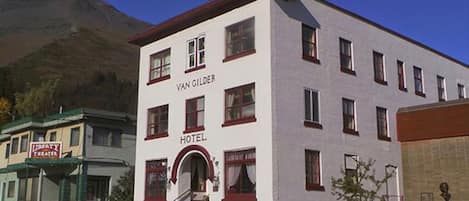 Facciata della struttura