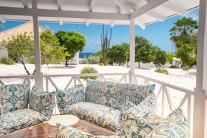 Blick von der Unterkunft