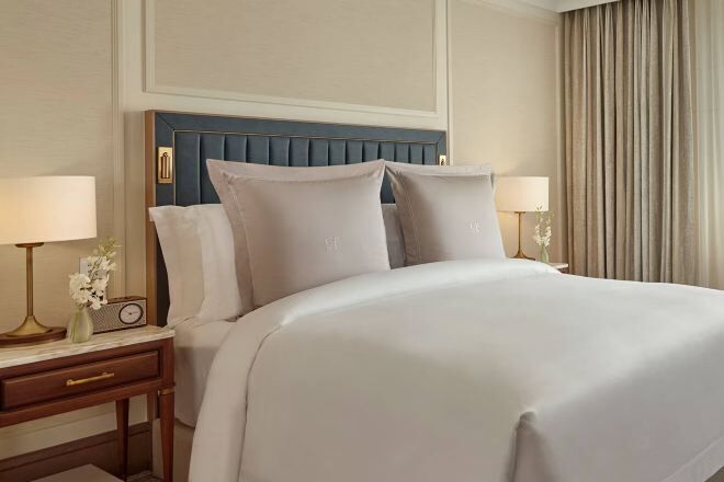 Minibar, in-room safe, desk, blackout curtains